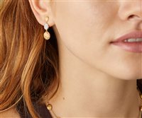 Ohrringe Marco Bicego Dame Siviglia in Gelbgold Diamante 0.17 Ct OB1234_B - OB1234_B